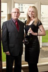 Ellie and John at International Trade Club Awards